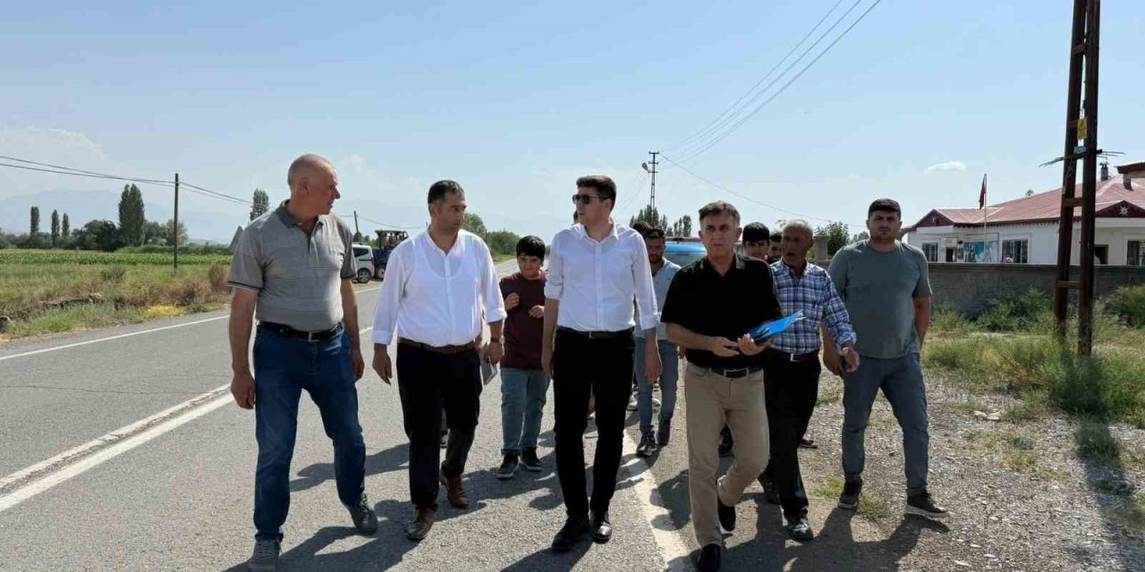 Kaymakam Erdoğan’dan köy ziyareti