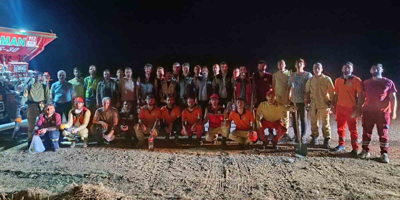 Bingöl’deki orman yangını söndürüldü