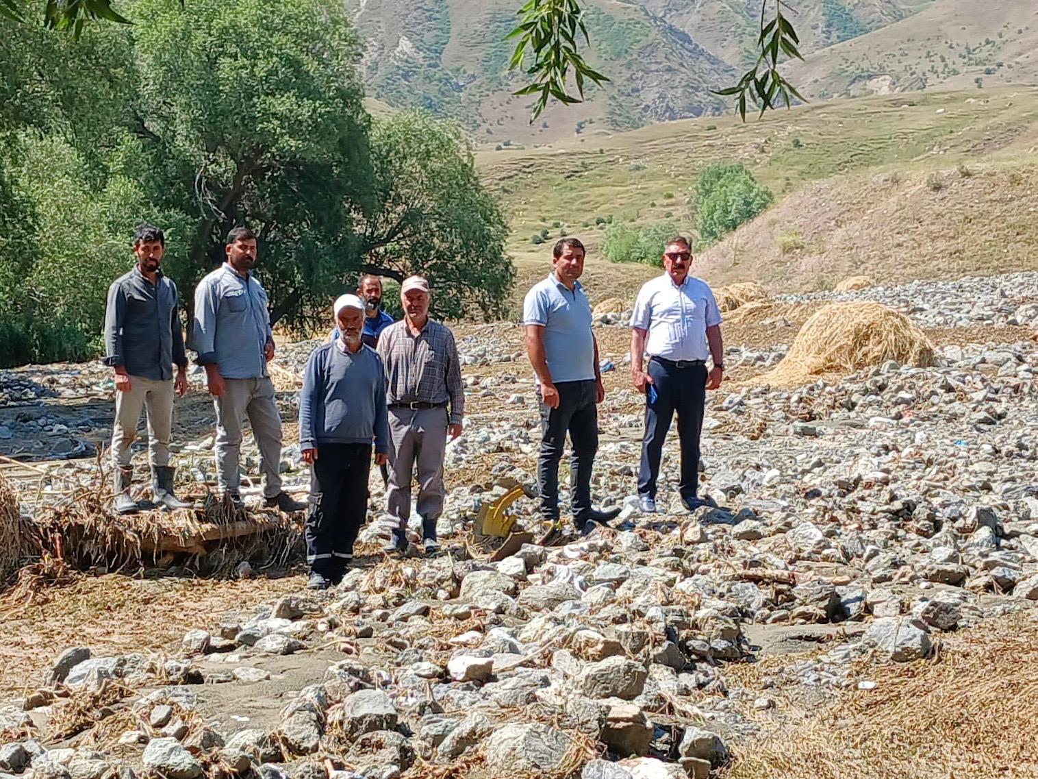 Ziraat Odası Başkanı Günday, Hasar Tespitinde Bulundu