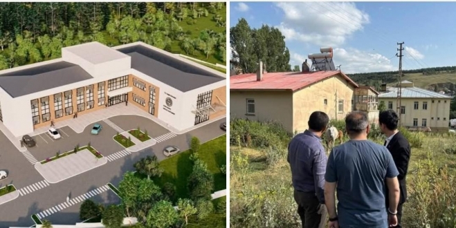 Susuz'da 14 Yataklı Yeni Hastane İnşaatı Yer Tespiti Yapıldı