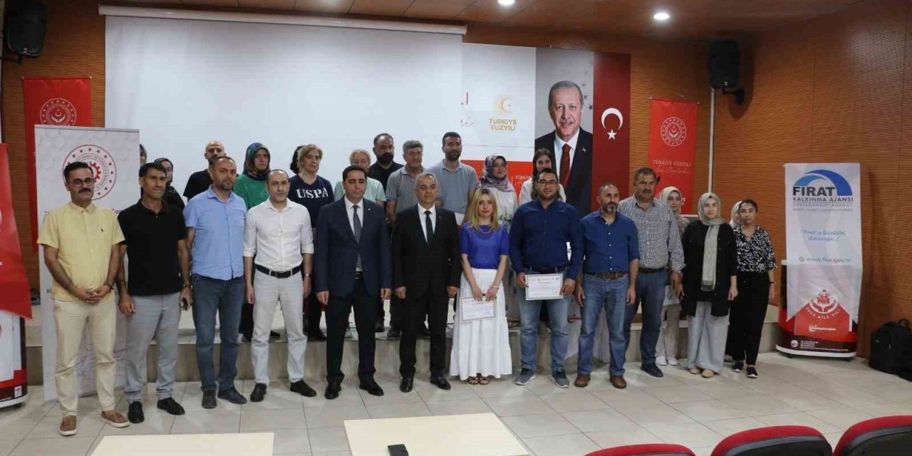 Elazığ’da psikososyal destek personeline sertifika