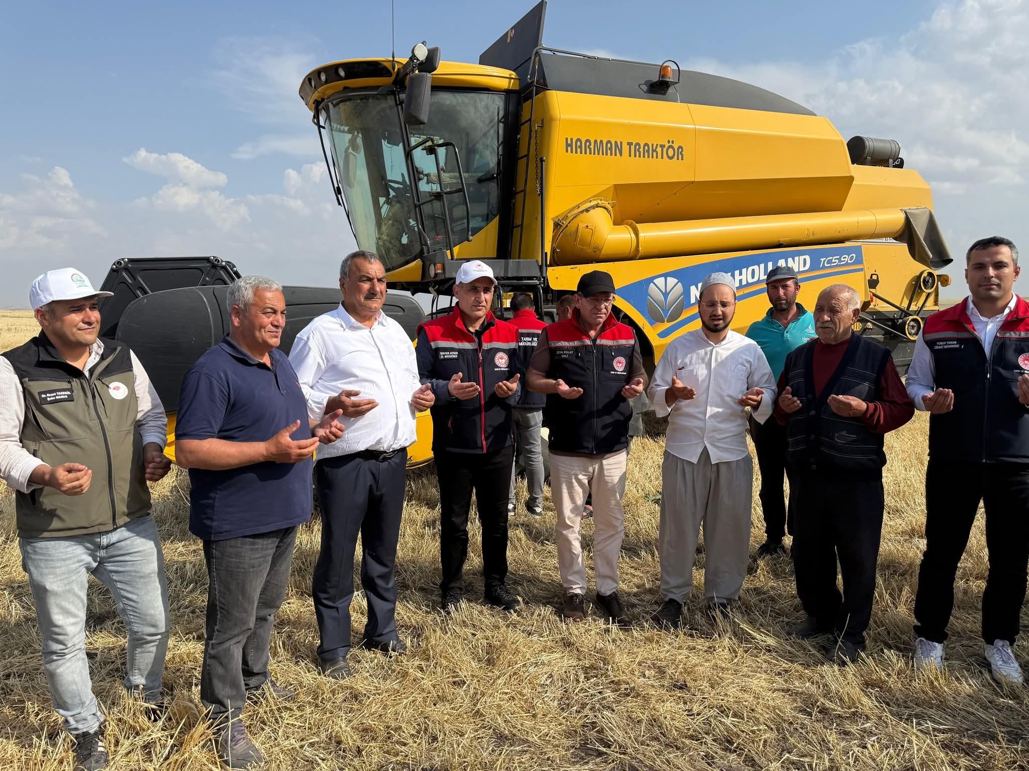 Kars'ta hububat hasat sezonu başladı