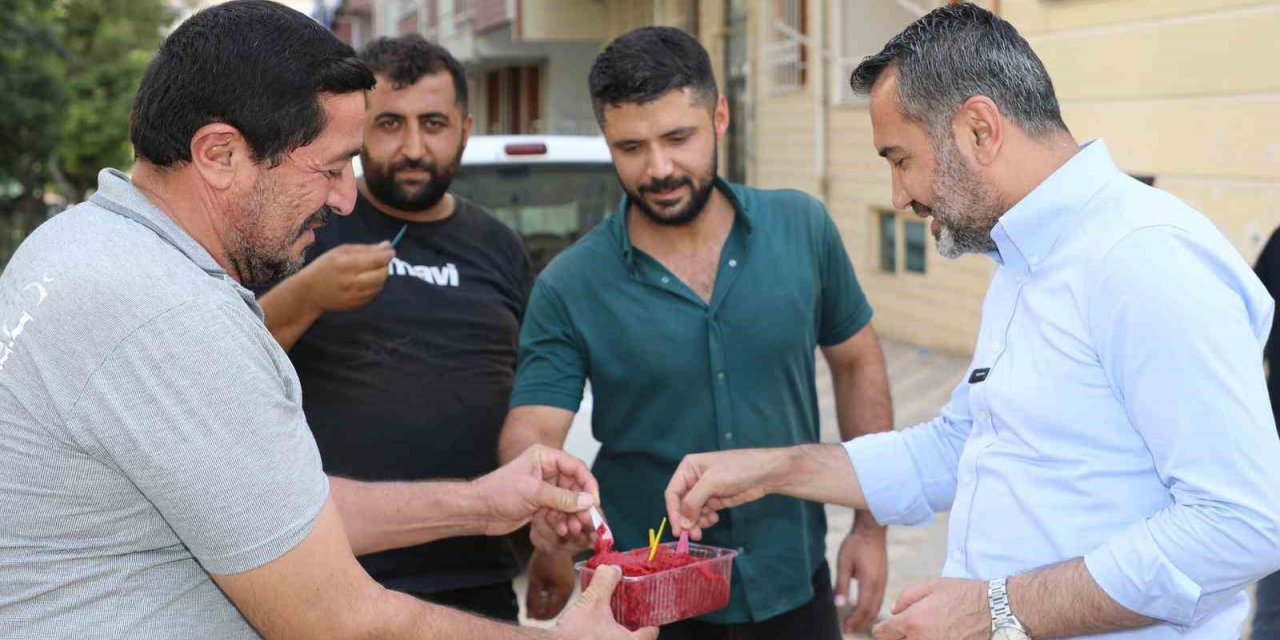 Başkan Şerifoğulları, personele moral verdi