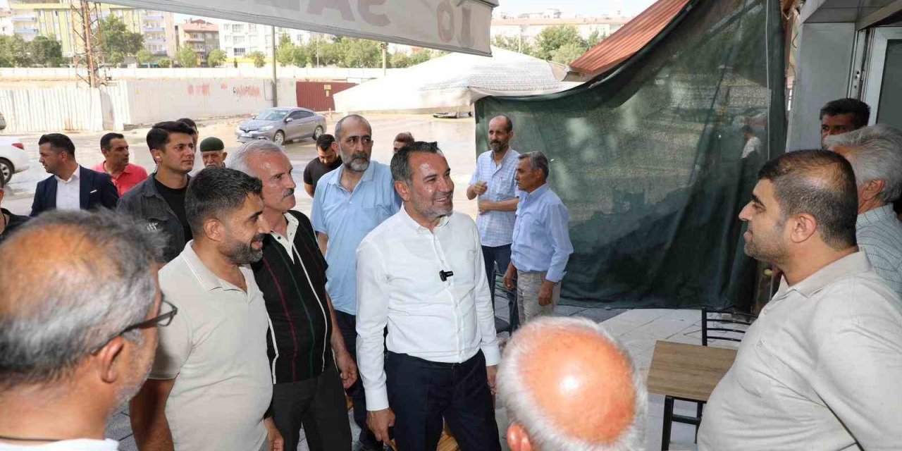 Başkan Şerifoğulları, vatandaşlarla bir araya geldi