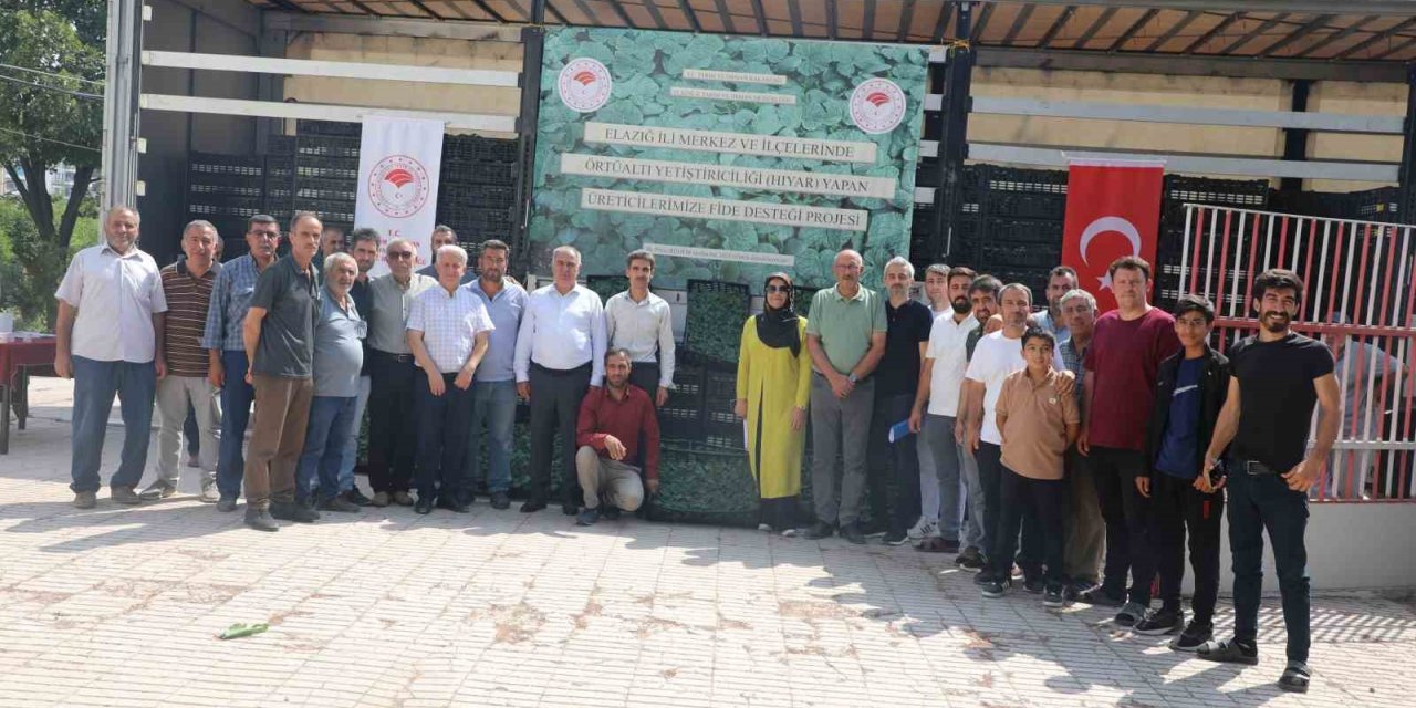 Elazığ’da 101 bin adet fide dağıtıldı