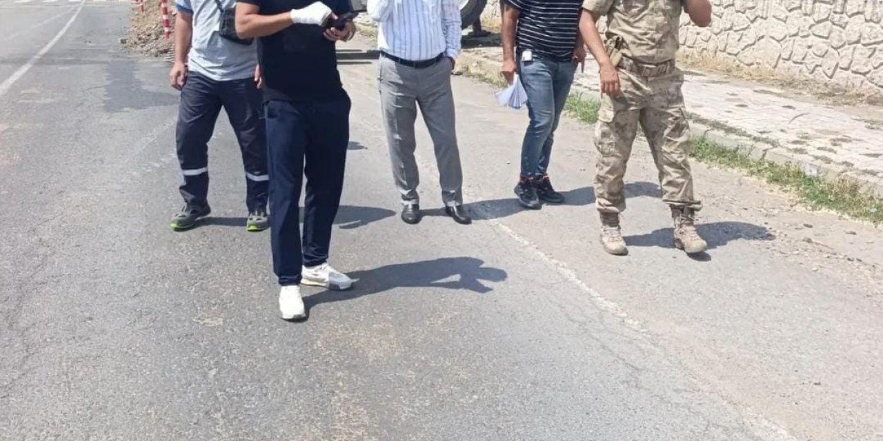 Hamur’da doğalgaz çalışmaları sürüyor