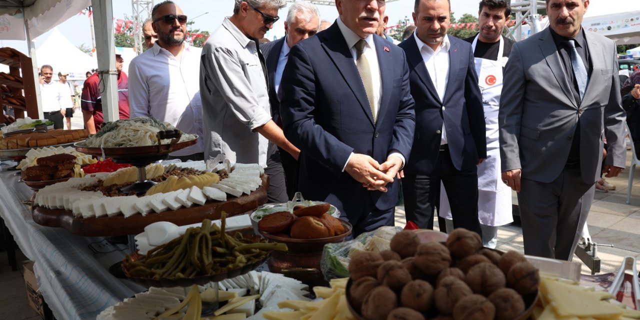 Kahvaltı festivali yoğun ilgi gördü