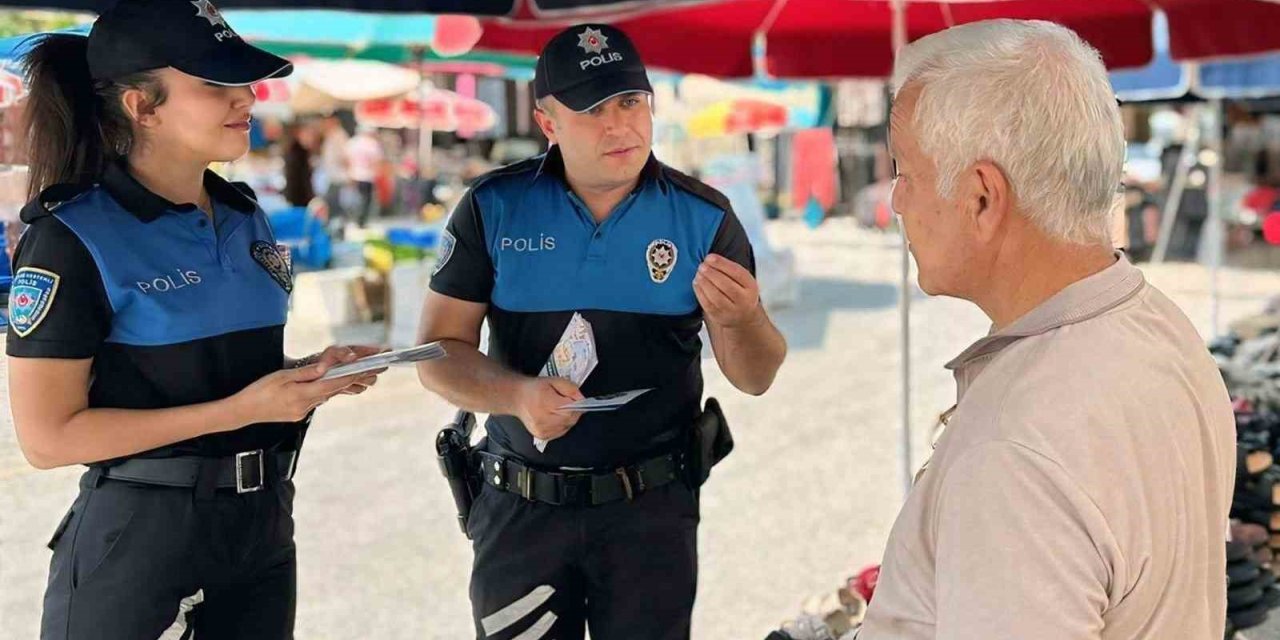 Pazarda dolandırıcılık ve sahte para uyarısı