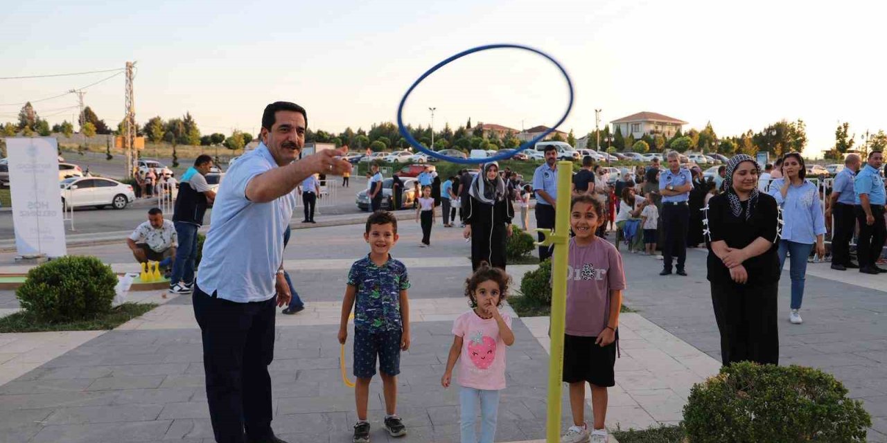 Battalgazi’de çocuklar geleneksel oyunlarla buluştu