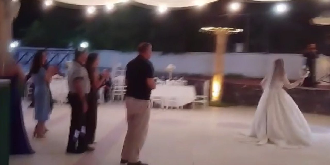 Gelin çiçeği için genç kızlar değil erkekler yarıştı