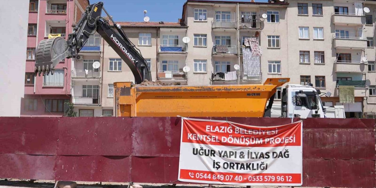 Elazığ’da Kentsel Dönüşüm Projesinde ilk temel atılıyor