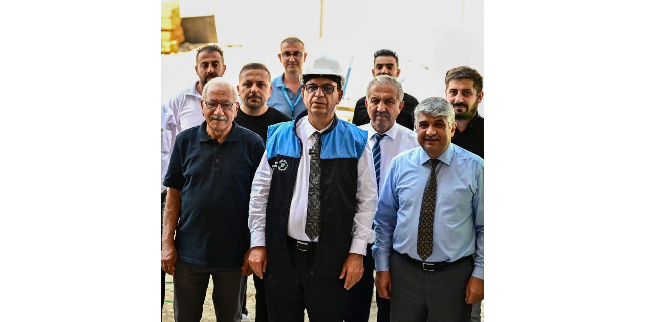 Başkan Geçit, Yeşil Yaşam Evleri inşaatını inceledi