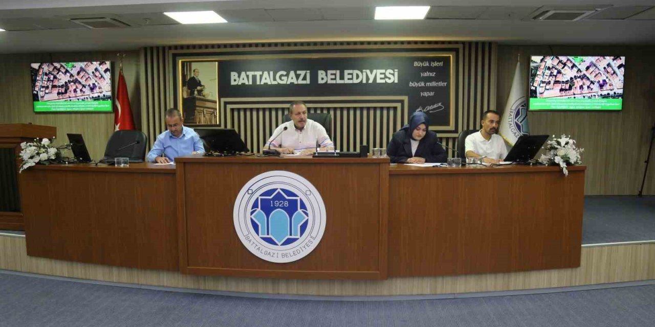Battalgazi Belediyesi Ağustos Ayı meclis toplantısı tamamlandı