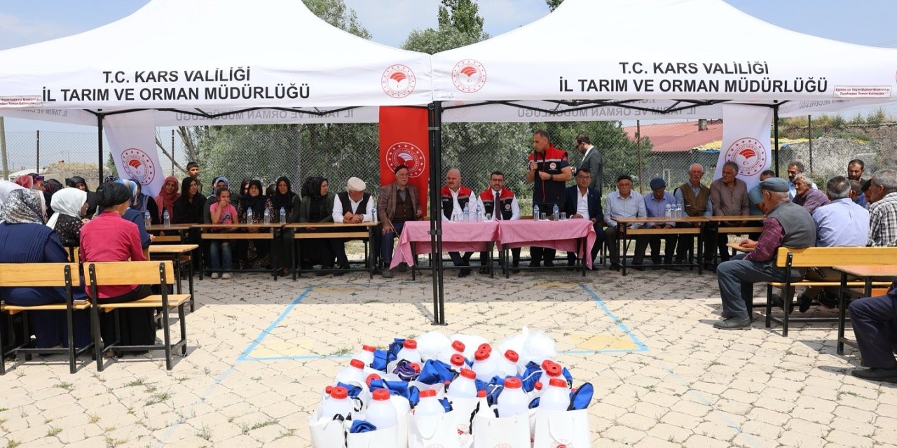 Kars’ta Süt Sağımı ve Hijyeni Eğitimi tamamlandı