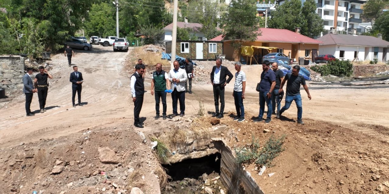 Tunceli’de Millet Bahçesi Projesi sürüyor