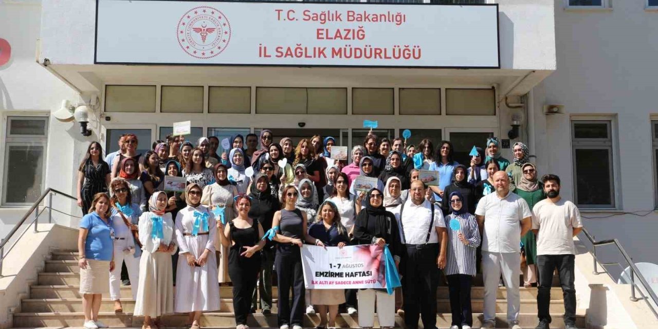 Elazığ’da Dünya Emzirme Haftası etkinlikleri