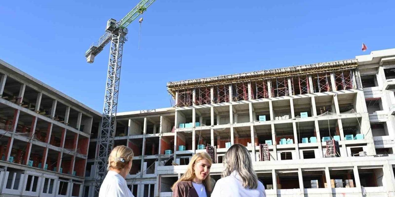 Malatya Yeni Adliye Sarayı’nda çalışmalar hız kesmeden devam ediyor