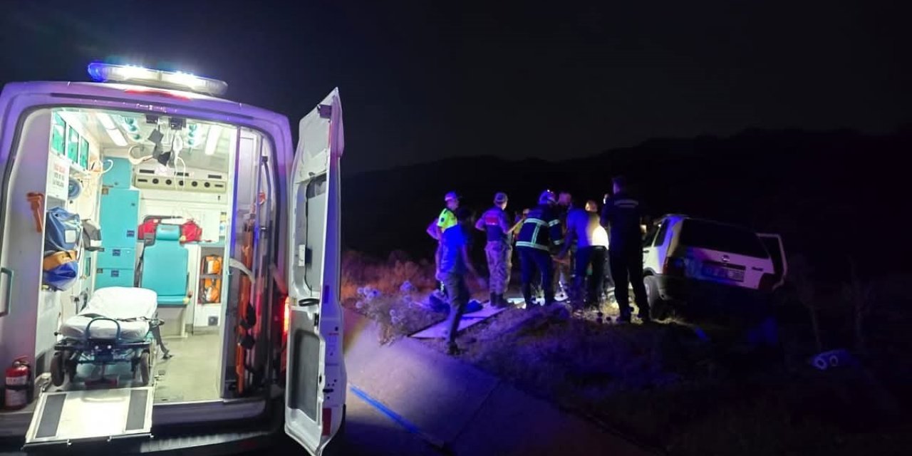 Bingöl’de otomobil ata çarptı: 2 yaralı