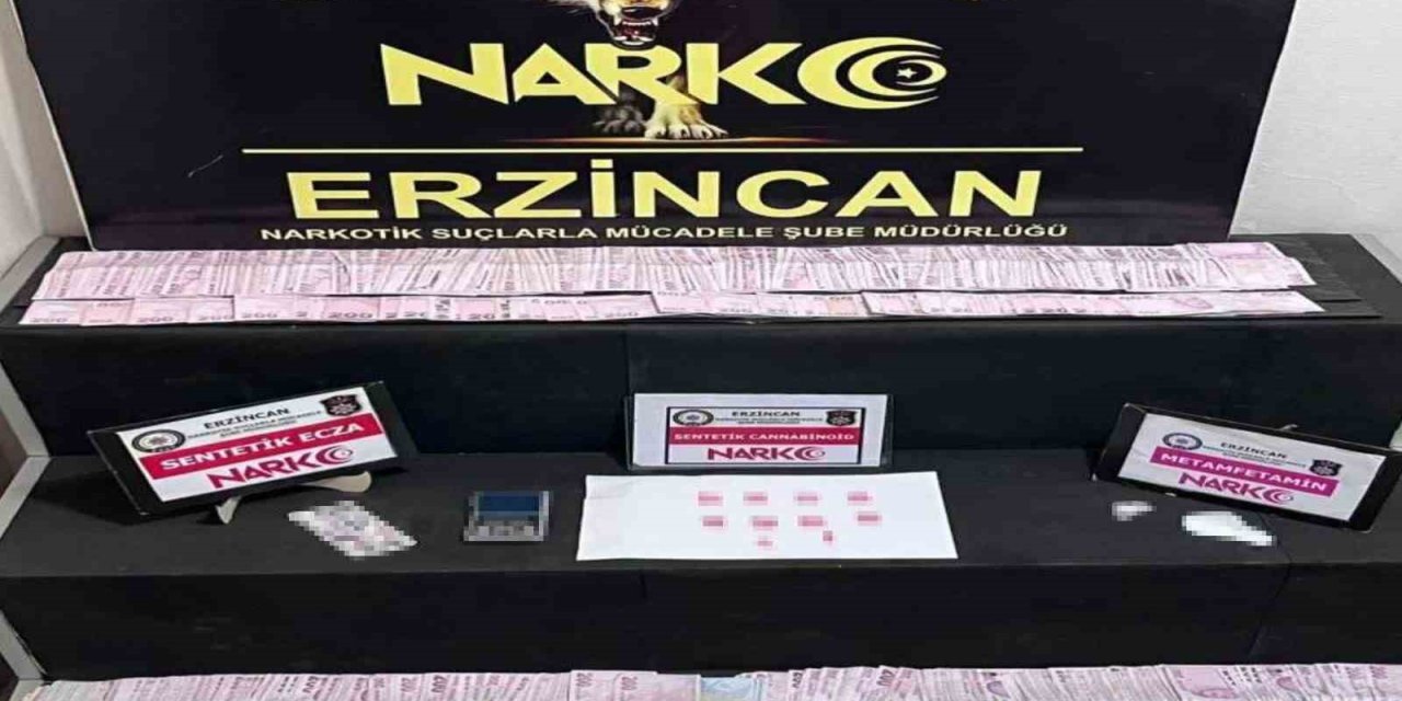 Erzincan’da uyuşturucu ticaretinden 2 kişi tutuklandı