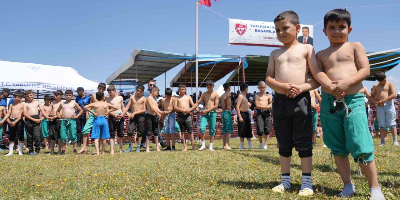 Erzurum Ovası’nda güreş festivali