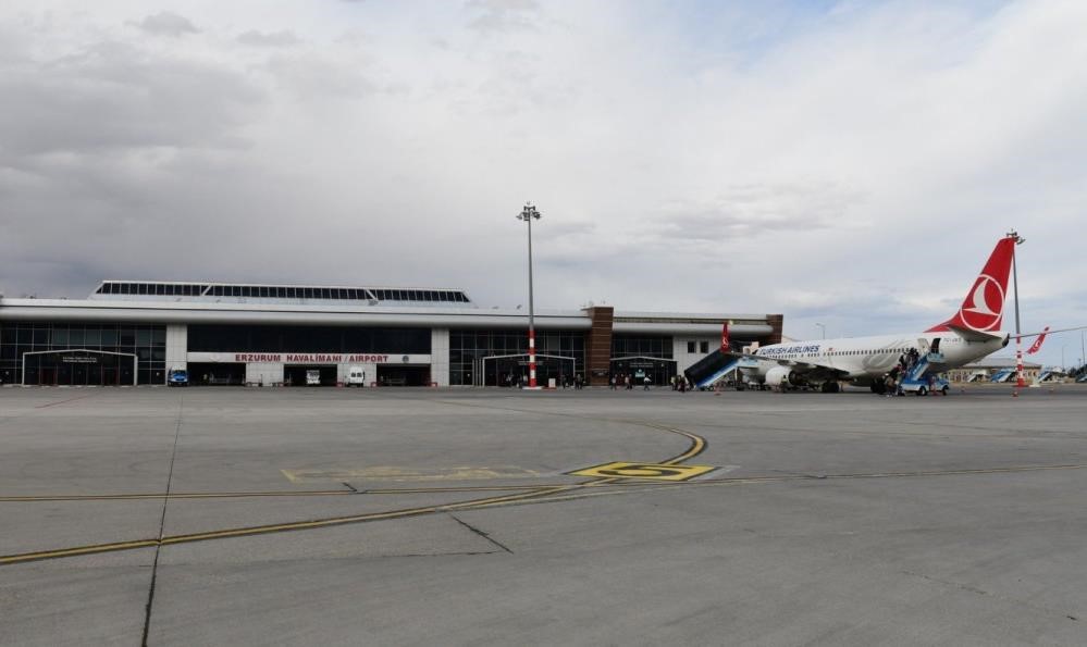 Erzurum’da yedi ayda 713 bin 697 kişi uçtu