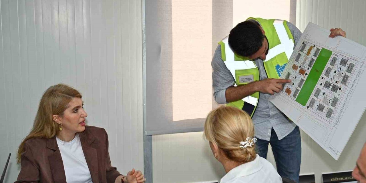 Milletvekili Ölmeztoprak TOKİ şantiyesi ve örnek daireyi inceledi