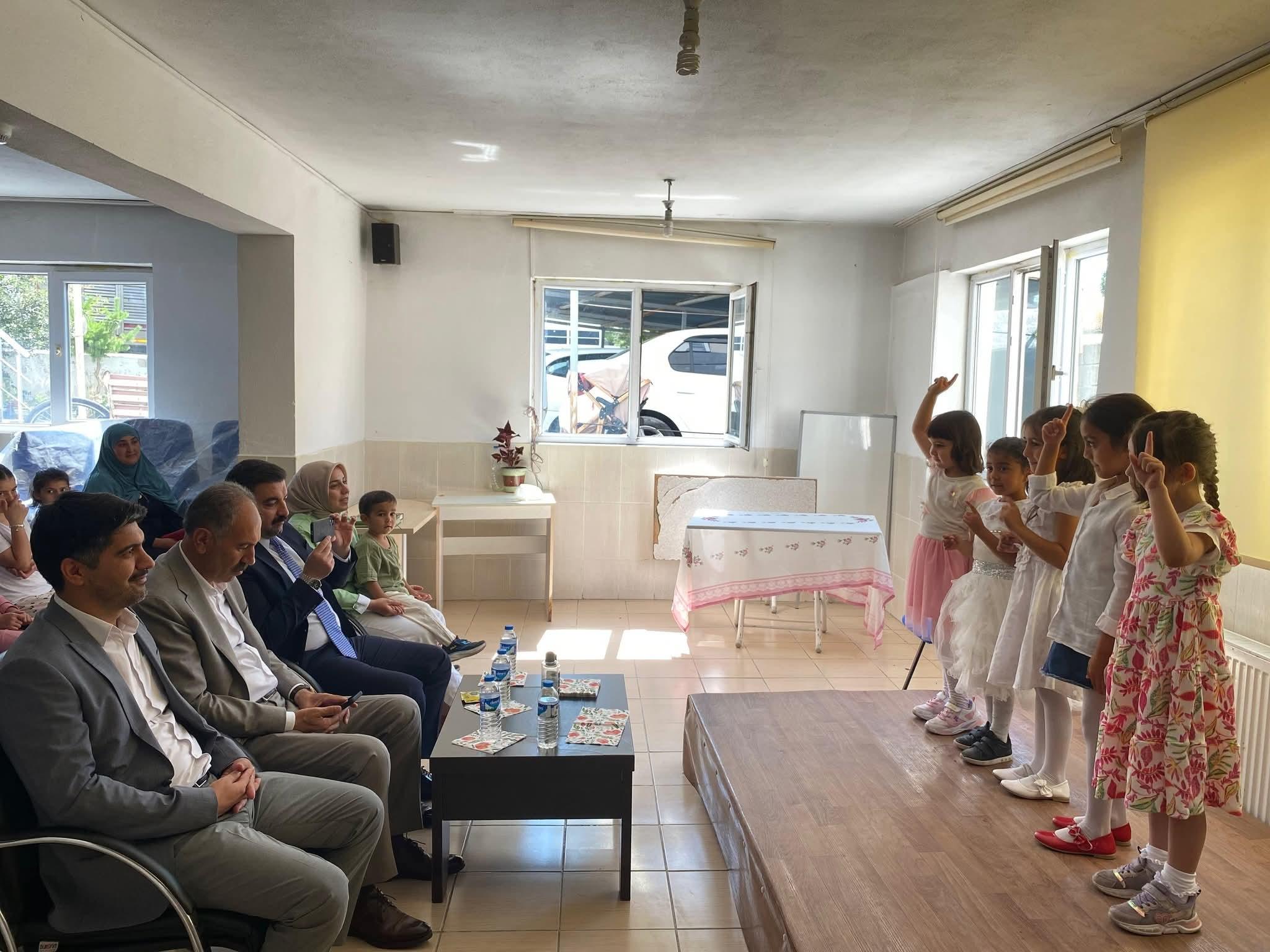 Arpaçay Kur’an Kursu’nda Kapanış Programı Gerçekleştirildi