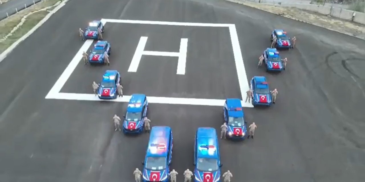 Hakkari Jandarma Komutanlığına araç desteği