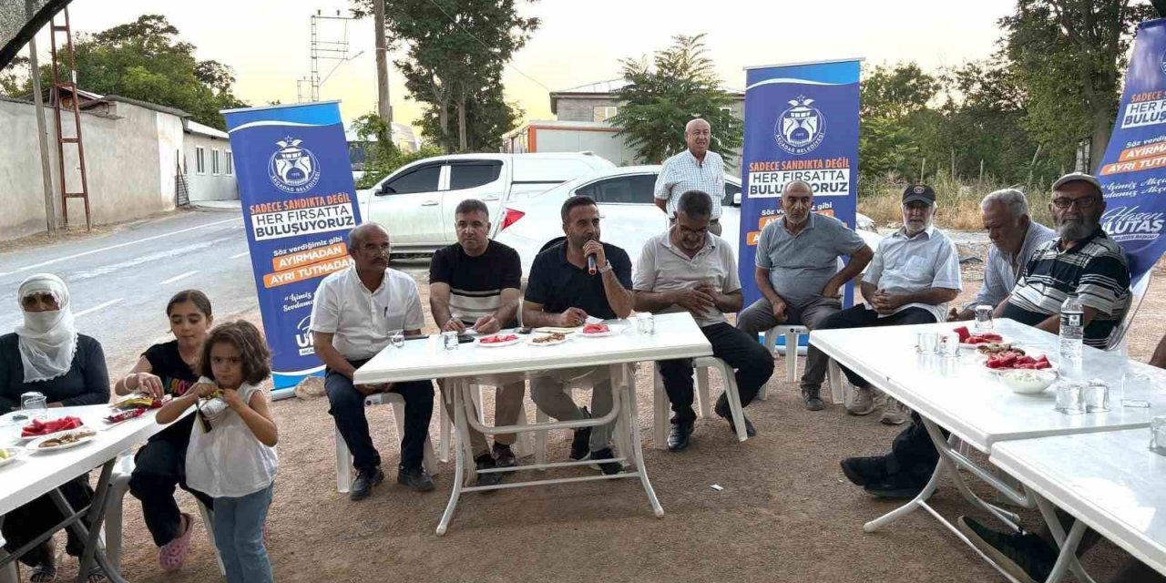 Başkan Hasan Ulutaş, Bahri Mahallesi’nde vatandaşlarla buluştu