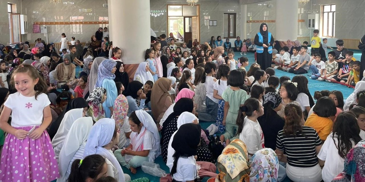 Camii çocuk buluşması gerçekleştirildi
