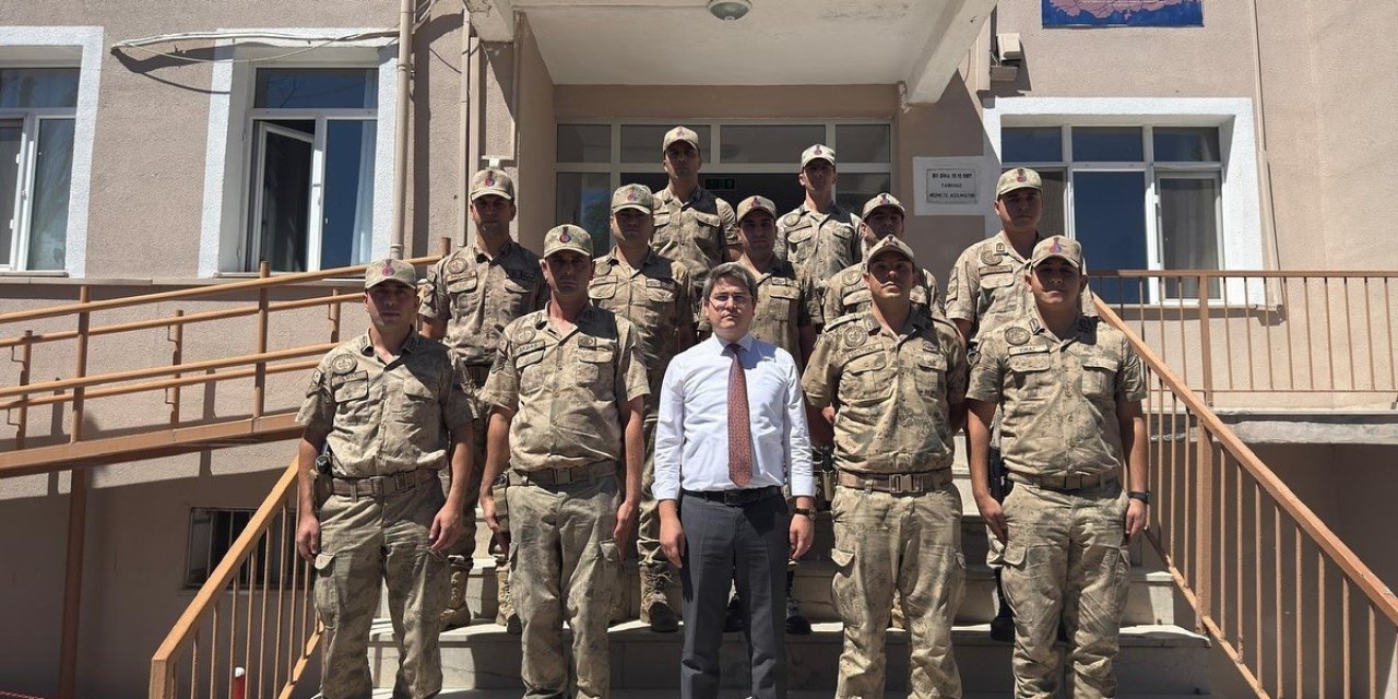 Kaymakam Arıkan Başpınar Karakolunda incelemede bulundu