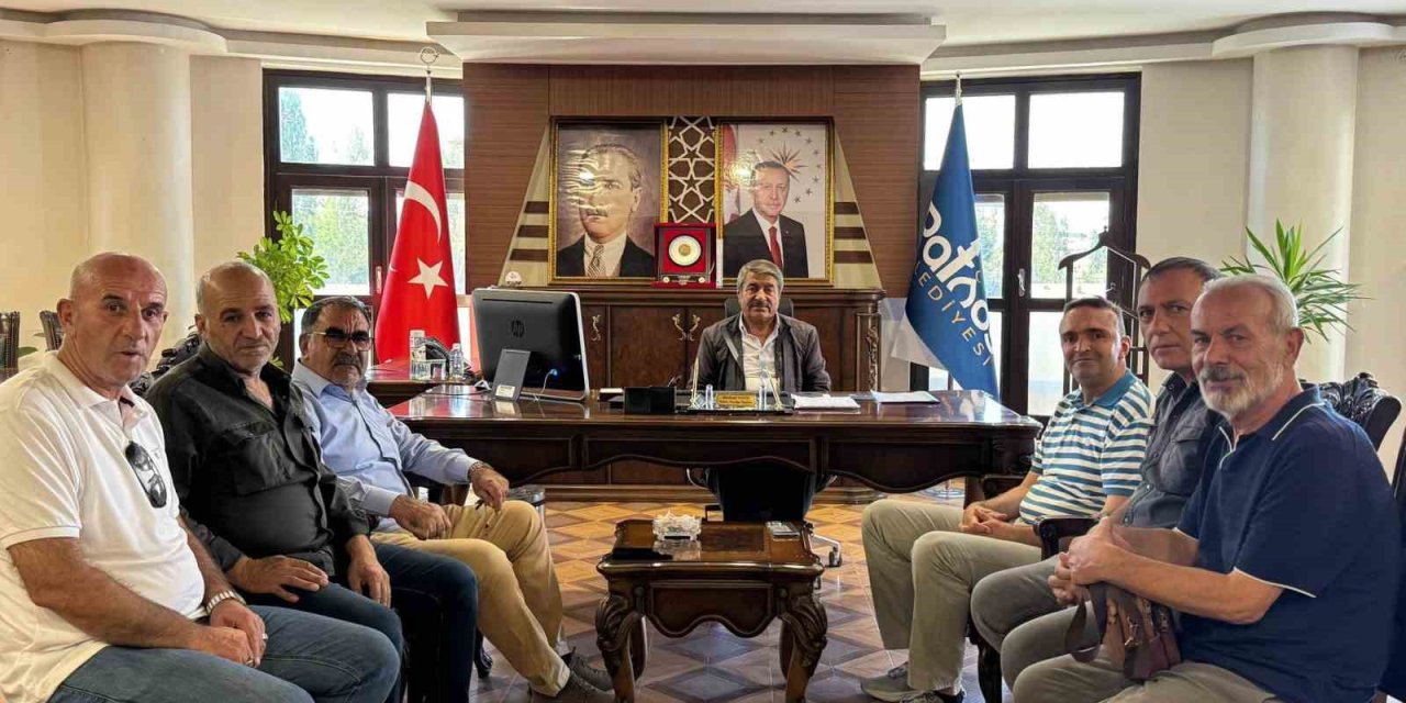 İzmir Patnoslular Derneği’nden Başkan Taşkın’a Ziyaret