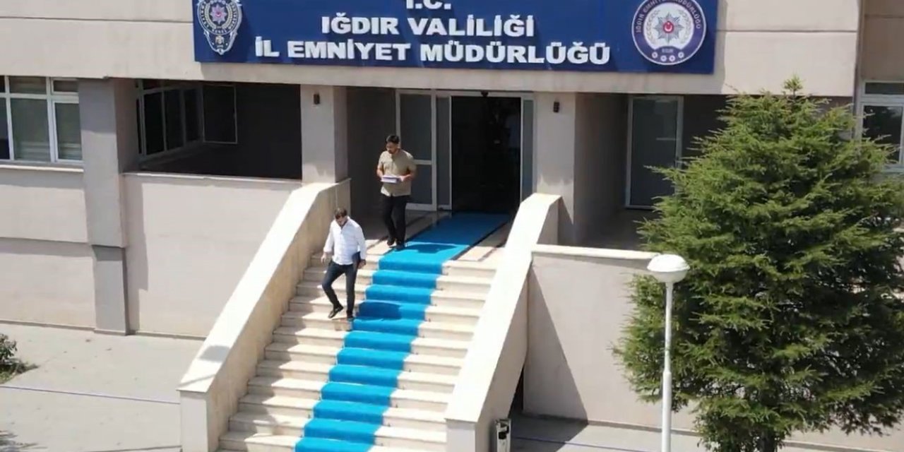 Iğdır’da 2 yabancı uyruklu kaçak göçmen yakalandı