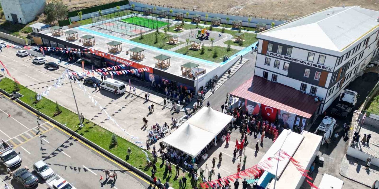 Büyükşehir’in yeni yatırımlarının açılışını Bilal Erdoğan yaptı