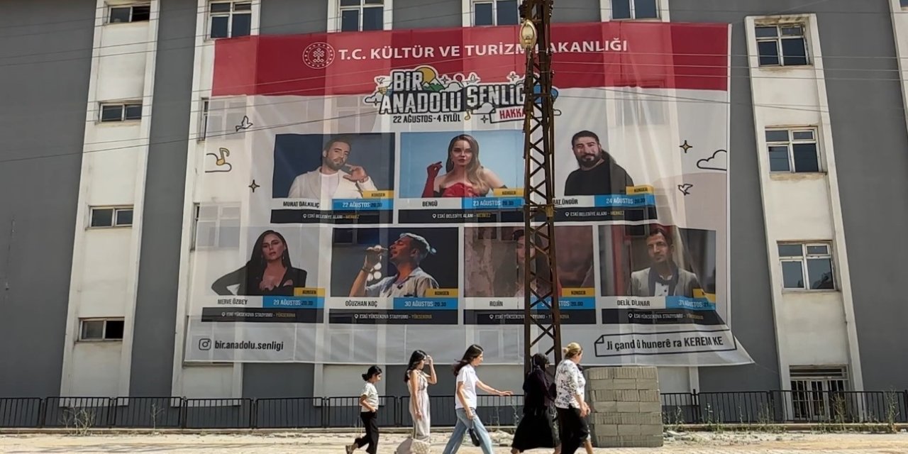 Yüksekova "Bir Anadolu Şenliği" etkinliklerine hazırlanıyor