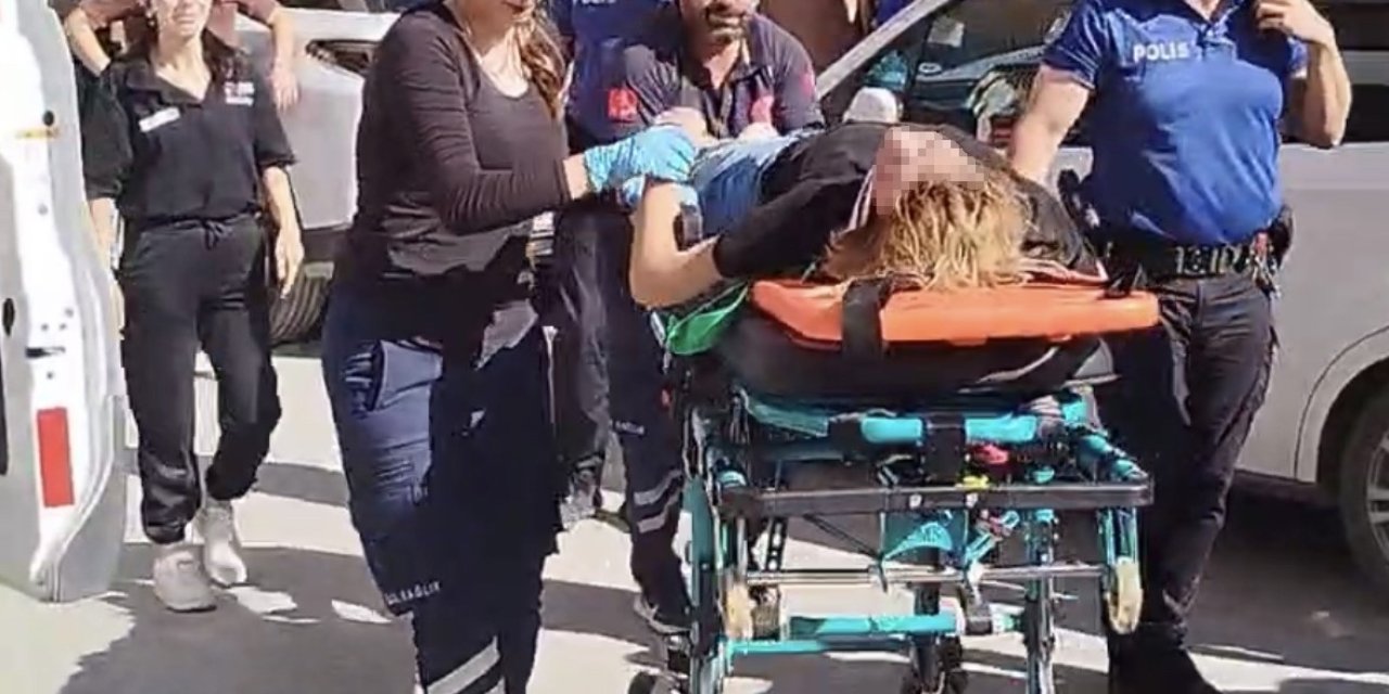 Koşarak kafenin birinci katından atlayan kadın ağır yaralandı