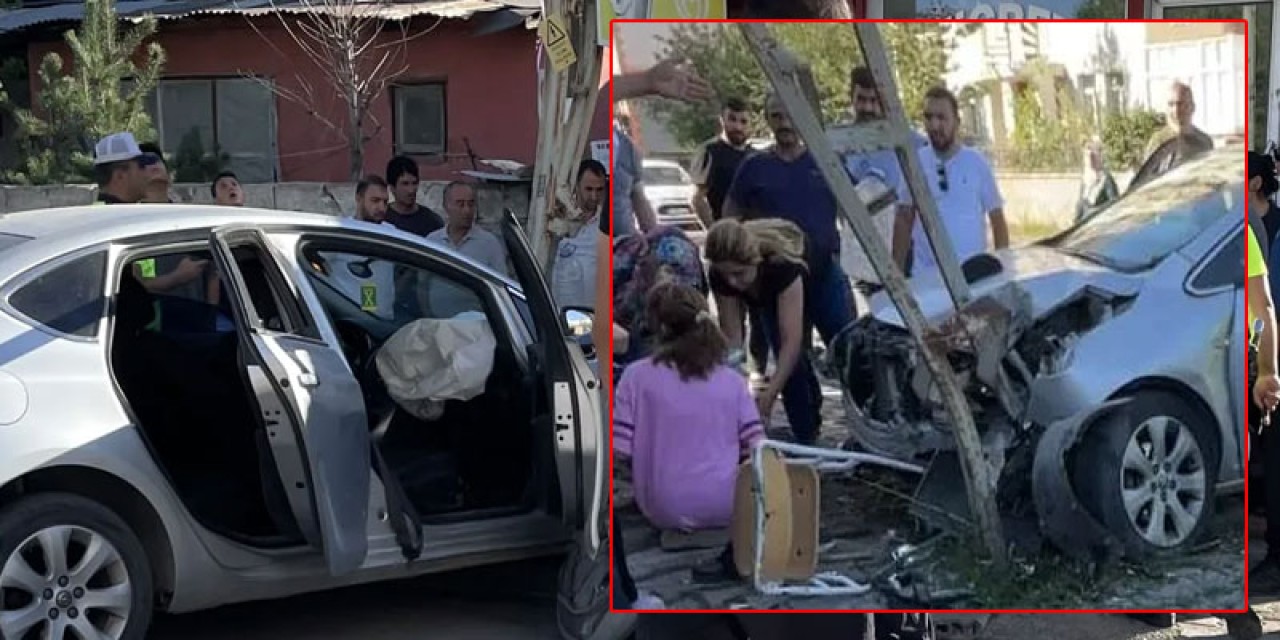 Polisten kaçan sürücü yayaya çarptı