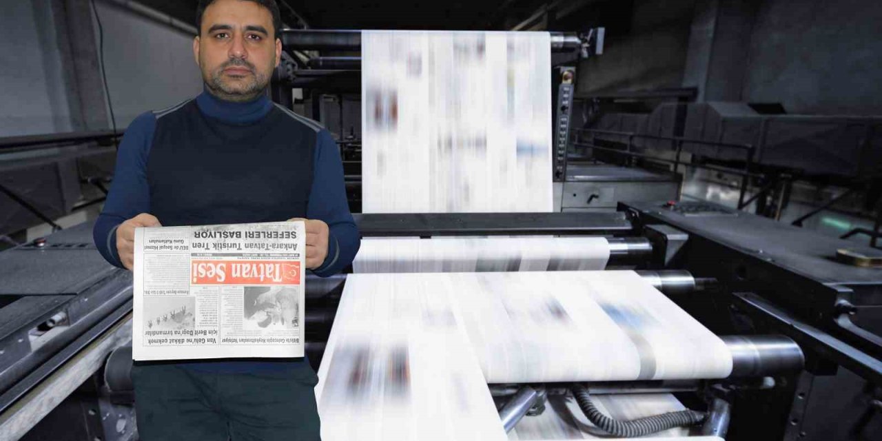 Tatvan Sesi Gazetesi 33 yıldır yerel haberlerin nabzını tutuyor