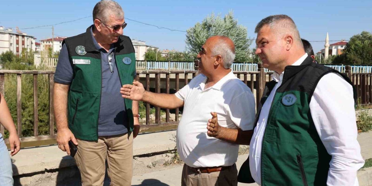 Akpunar; "Pulur Çayı Islahı ile Ilıca-Emrecik lokasyonundaki toplulaştırma önceliğimiz"