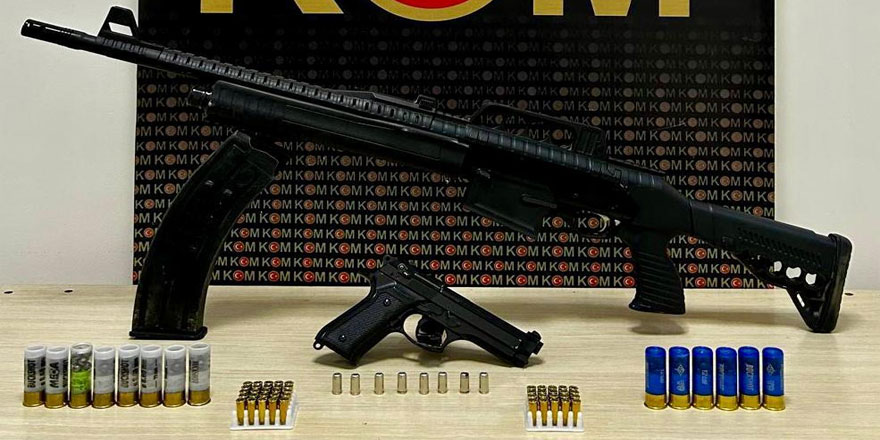 Kars’ta silah operasyonu: 12 gözaltı