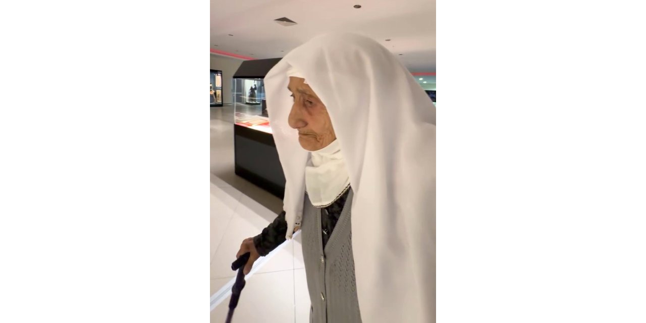 92 yaşındaki Erzurumlu Nine’de duygulandıran sözler