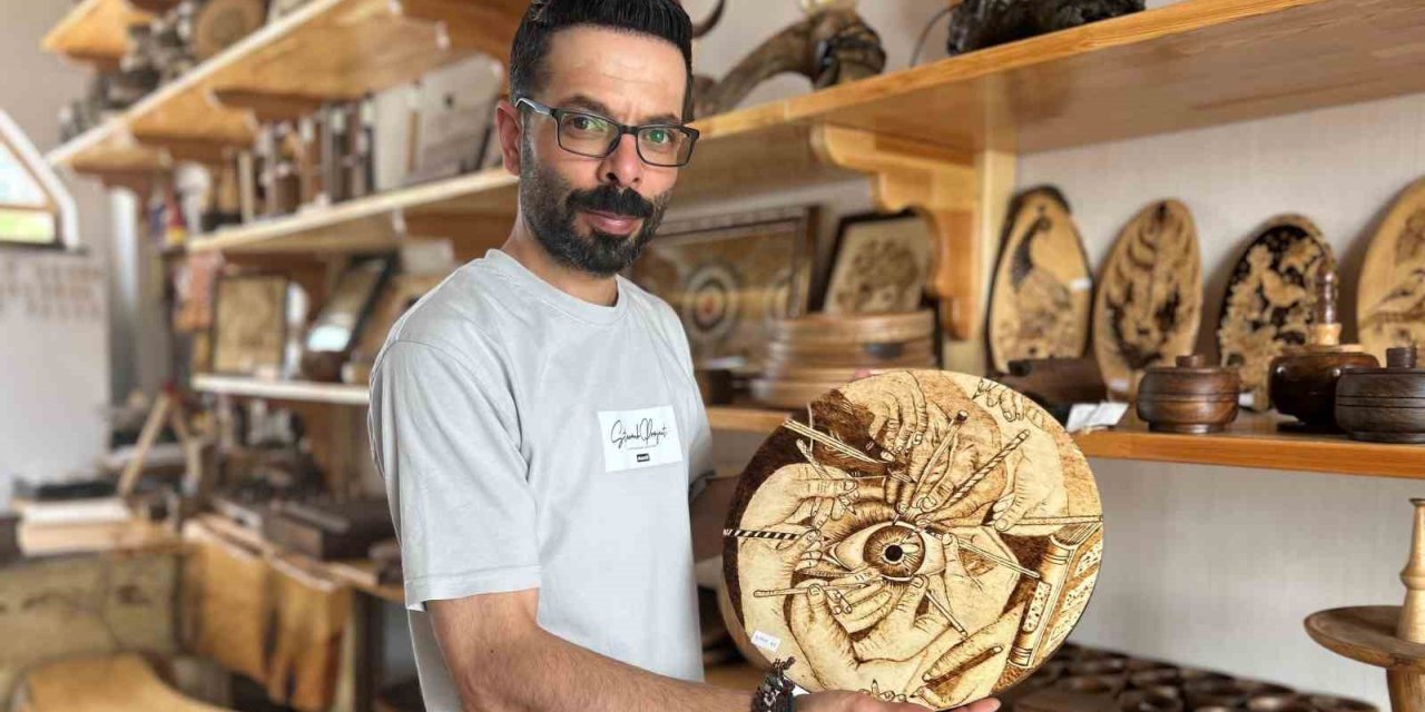 Bahçesaray’ın ceviz ağaçları sanat eserine dönüşüyor