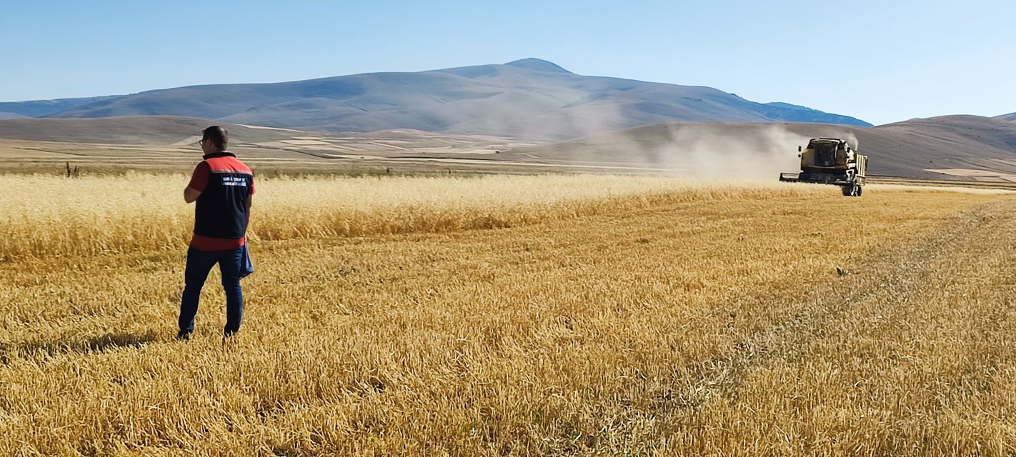 Kars’ta biçerdöverler kontrolleri sürüyor