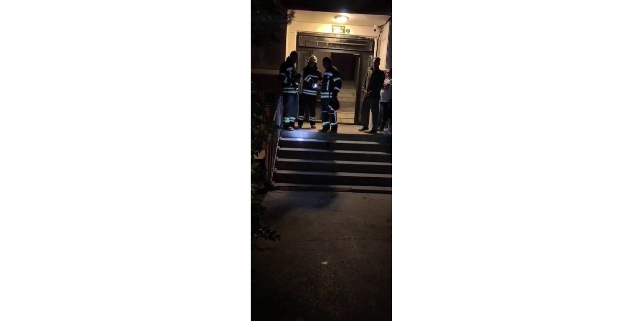 Erzurum’da yangın paniği