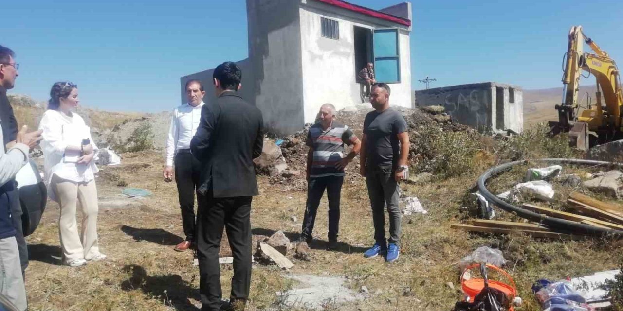 Susuz’da içme suyu depoları yenileniyor