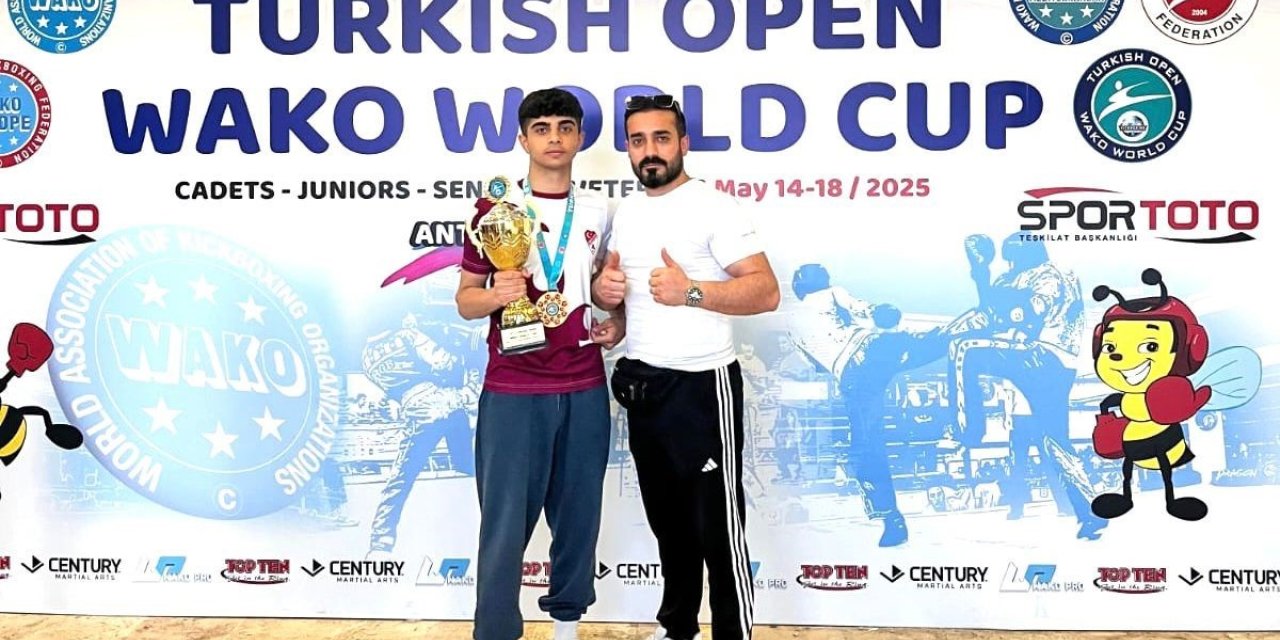 Elazığlı sporculara Avrupa Kick Boks Şampiyonası’nda milli görev