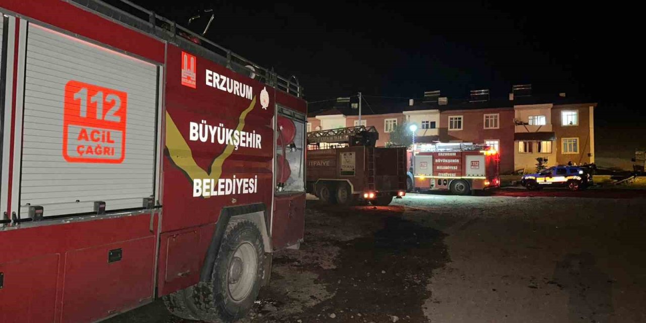 Tekman’da korkutan yangın