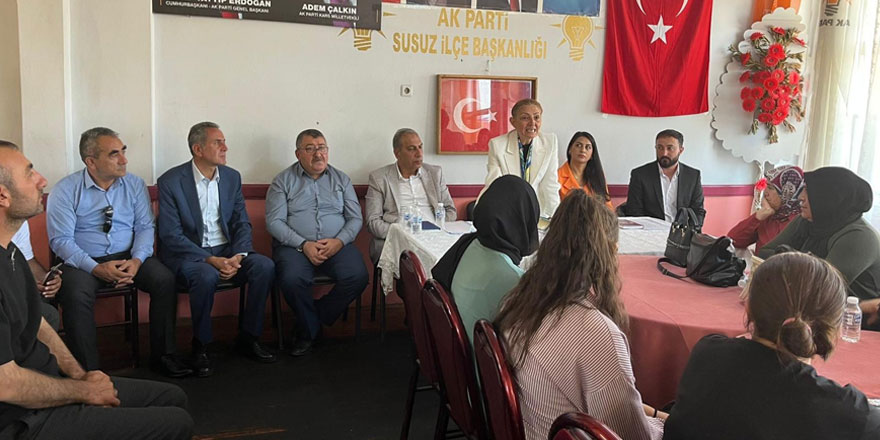 AK Parti heyeti ilçe halkının sorunlarını dinledi