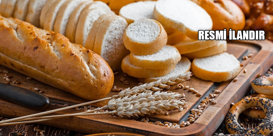 Ekmek ve unlu mamüller satın alınacak