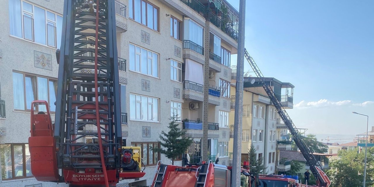 Malatya’da ev yangını